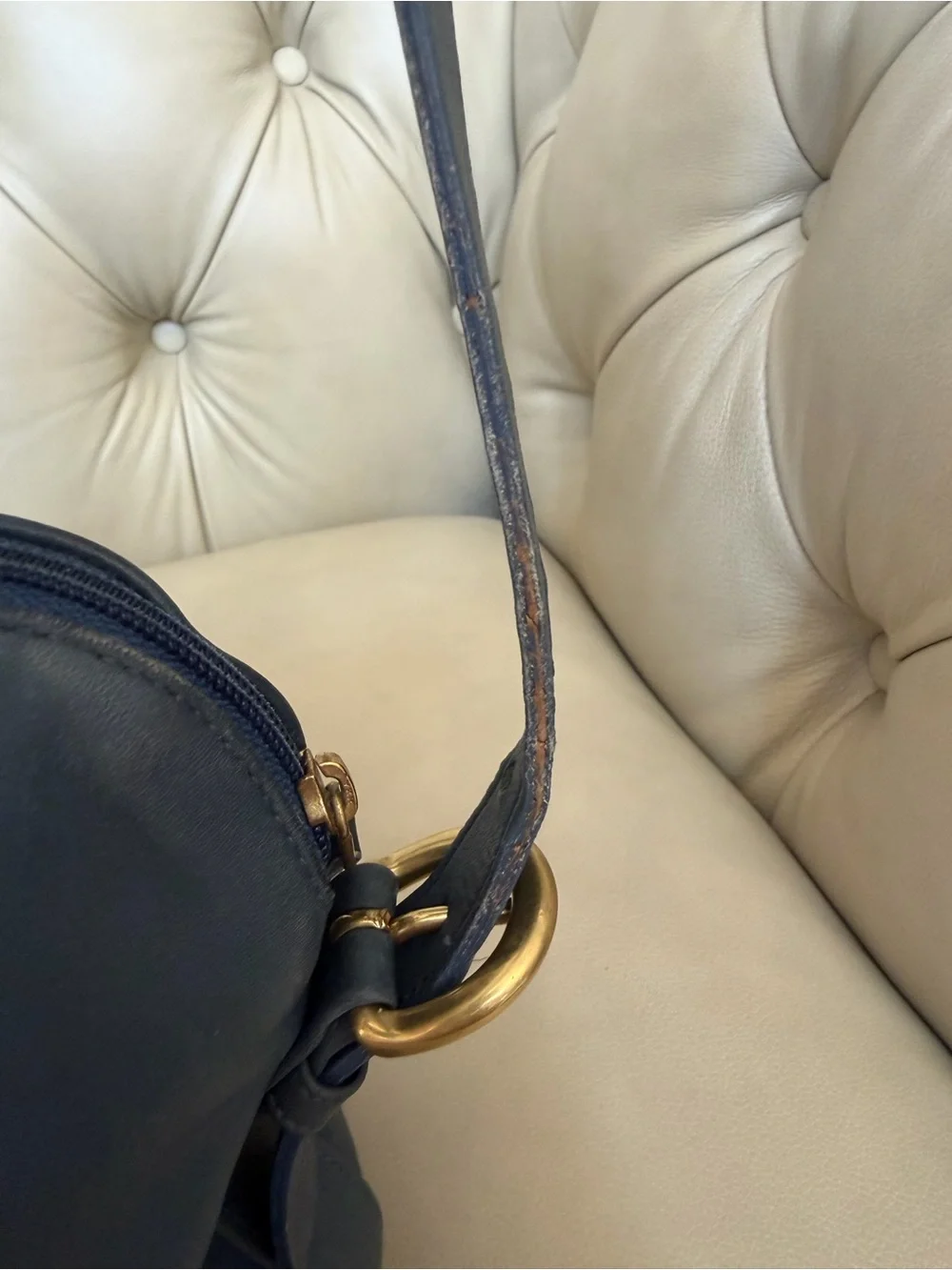 Vintage Coach Soho Mercer Bag 4131 Slate Blue Gray Rare Color
